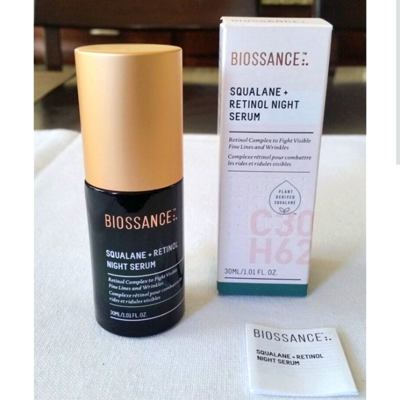 NEW Biossance Squalane Retinol Night Serum full size - Picture 1 of 4
